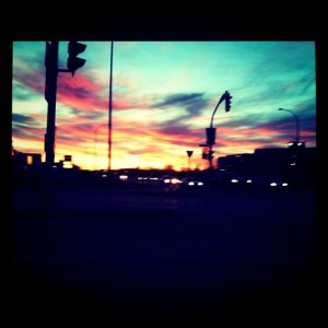 winnipeg sunset